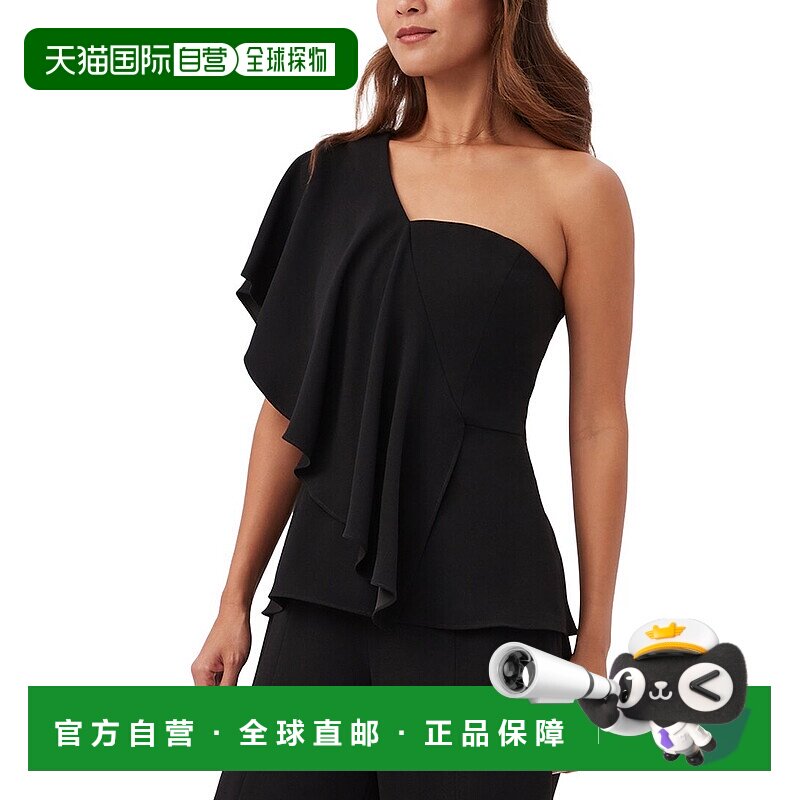 自营Trina Turk Glamorous Top - black 美国奥莱直发