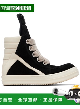 1h可退 香港直邮Rick Owens 系带高帮休闲运动鞋 RU01F2898LVSW2