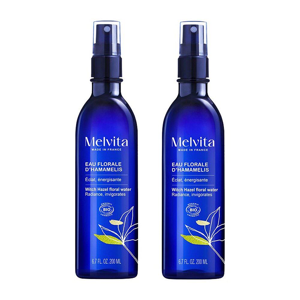 Melvita蜜葳特金缕梅花香调理水喷雾200mlx2瓶装 滋养舒缓