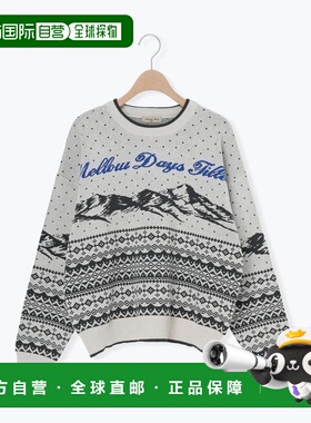 1h可退 日本直邮Samansa Mos2 山纹提花针织上衣