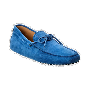 自营tod'sTOD 新款 Gommini 麂皮乐福鞋 - 蓝色 美国奥莱直发