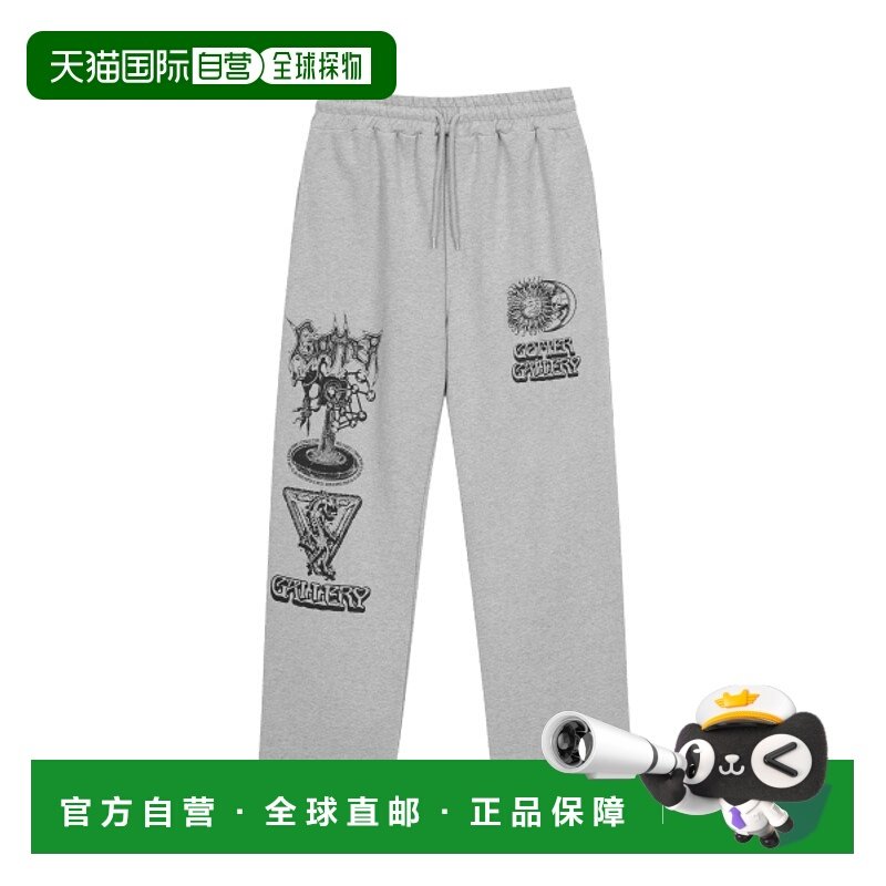 韩国直邮GOTTER GALLERY 公用运动裤 GT25SPBT06GY ETHNIC GRAPHI