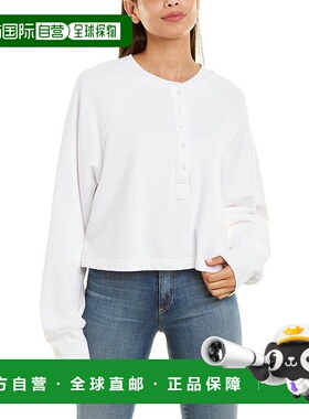 自营 LNA 亨利卫衣女春秋款 白色 美国奥莱直发