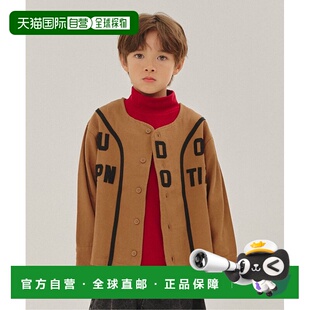 1h可退 日本直邮BREEZE 儿童棒球外套 亲肤纯棉 男女同款 可机洗