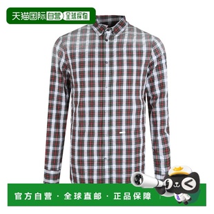 S71DL0722S42517 衬衫 香港直邮Dsquared2 格纹长袖