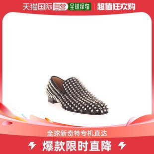 香港直发Christian 运动鞋 棕色镶嵌舒适柔软 Louboutin路铂廷男士