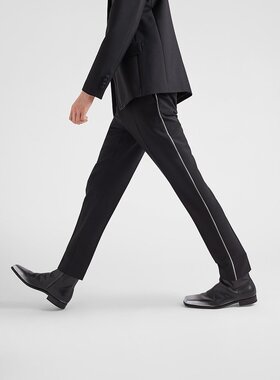 PRADA 男士休闲裤 UP0211G54S231F0002 SS2023 黑色