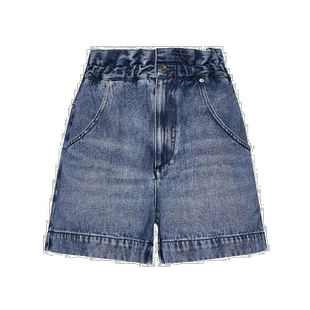香港直邮ISABEL MARANT 女士牛仔裤短裤 SH0015FBB1H07I30LU