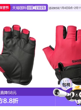 日本直邮Shimano 手套 01 基础款手套L 红色 GL-009Y件