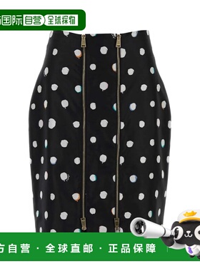 1h可退 香港直邮FENDI 女士半身裙 FQ7715AVJQF0GME SS2026 黑色