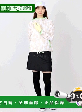 韩国直邮G/Fore高尔夫半身裙女款黑色短裙时尚潮流休闲运动百搭