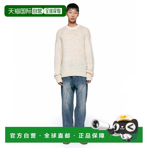 韩国直邮INSILENCE设计师款通用日常休闲宽松时尚裤子IM2C4PT24BL