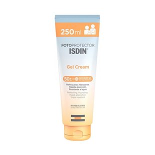 欧洲直邮Isdin怡思丁身体防晒凝胶250mlSPF50防紫外线质地轻柔