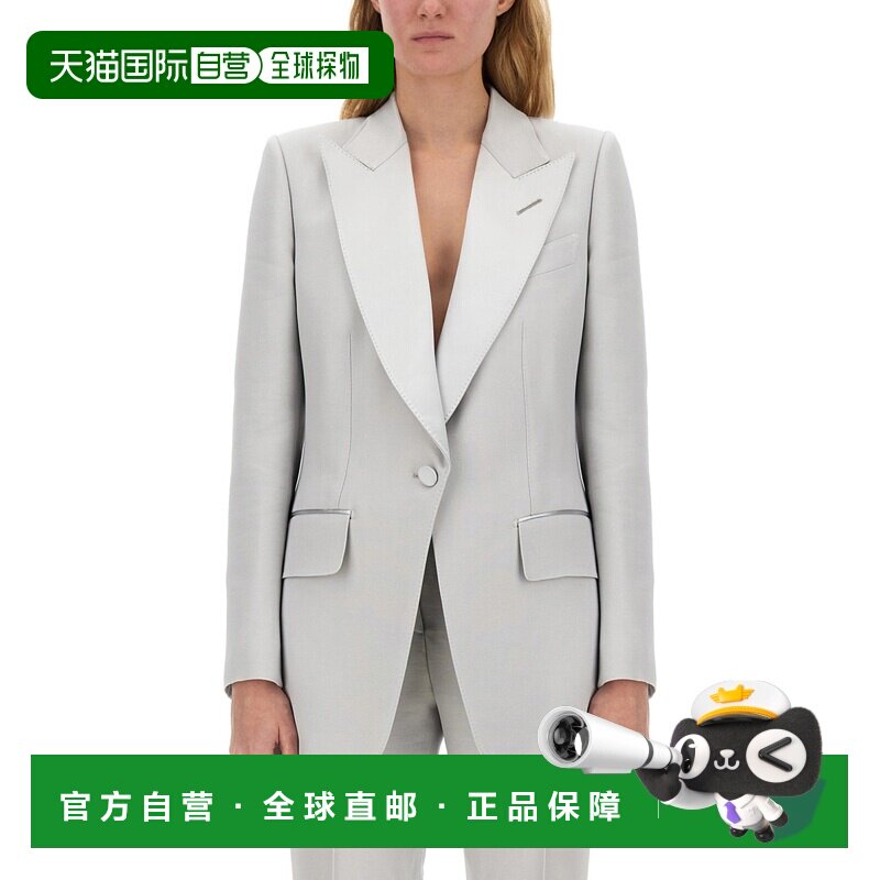 1h可退 香港直邮TOM FORD 女士外套 GI2994 CO 灰色