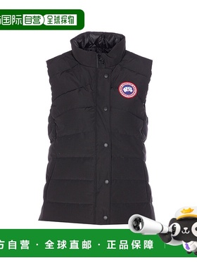 香港直邮CANADA GOOSE 女士马甲 2836L9061 CO 黑色 Freestyle 马