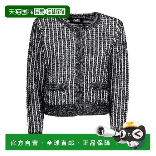 欧洲直邮KARL LAGERFELD 女士针织衫 226W2003998 AW2022 黑色