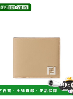 香港直邮Fendi FF Squared双折钱包 7M0356AV86