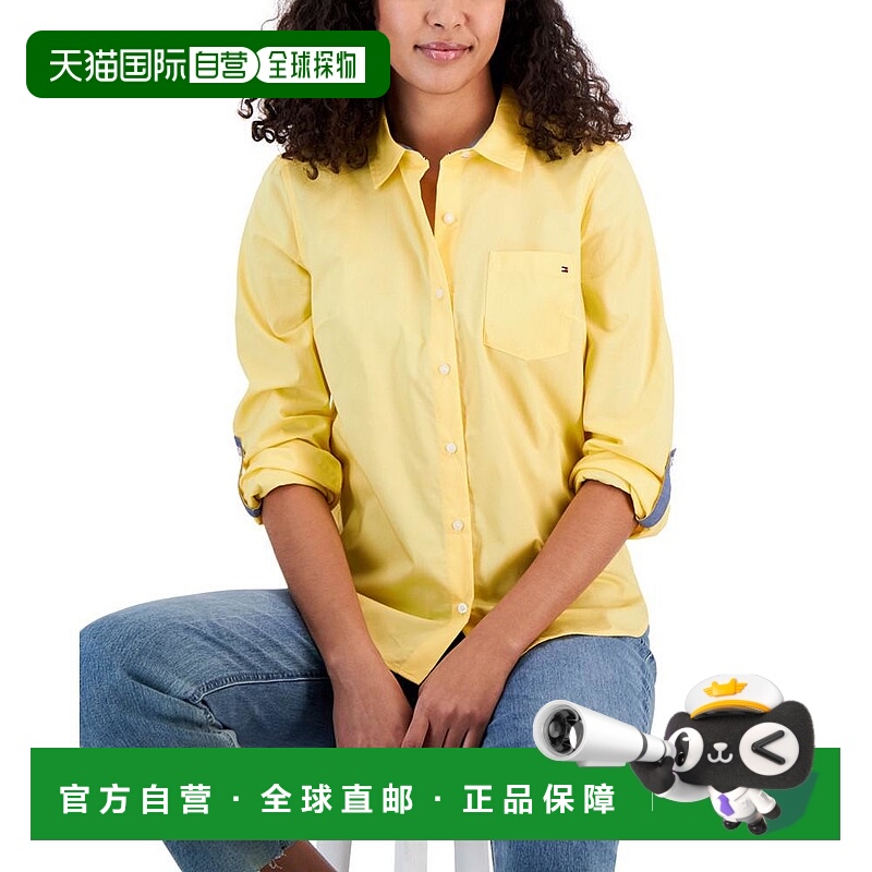 1h可退 【美国直邮】tommy hilfiger 女士 衬衫
