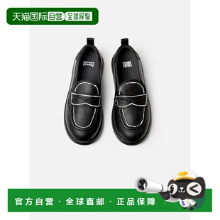 自营camperMoccasin儿童露营二重奏儿童双胞胎-黑色 美国奥莱直发