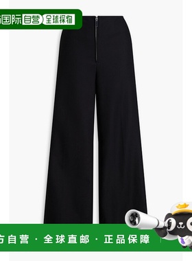 1h可退 香港直邮toteme 女士 棉质斜纹布阔腿裤 243WRB3748FB0255