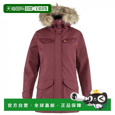 1h可退 香港直邮FJALLRAVEN 女士外套 1023043PORT CO 红色夹克