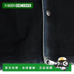 自营 purple brand涂层衬衫夹克 黑色牛仔夹克 - 黑色 美国奥莱直