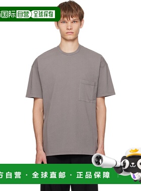 1h可退 香港直邮The Row 男士 灰褐色 Niels T 恤 1112K569针织