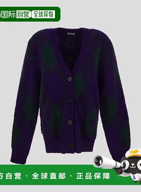 香港直邮BURBERRY 女士针织毛衣 8076954B7447 AW2023 蓝色 MAGLI