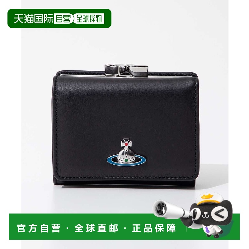日本直邮VIVIENNE WESTWOOD 女士 三折钱包NAPPA SMALL FRAME WAL