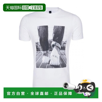 香港直邮Armani Jeans 印花T恤 3Y6T136J0AZ阿玛尼短袖