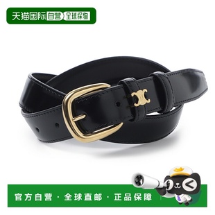 女士黑色腰带尺寸 45bnn 38no中号 毫米 3a01 日本直邮Celine