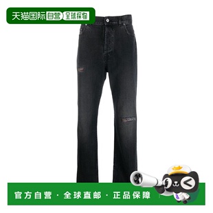 香港直邮Missoni 徽标牛仔长裤牛仔裤直筒裤 US22WI0DBW00JE