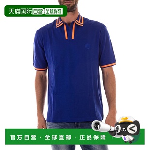 香港直邮VERSACE 男士T恤 A70668A209760BLUARANCIONEA124男装