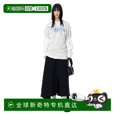 韩国直邮ADER ERROR 公用T恤Blue whale t-shirt Oatmeal 3057835