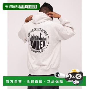 日本直邮AVIREX NEW YORK CITY ESCAPE PULLOVER HOODIE [AV1129E