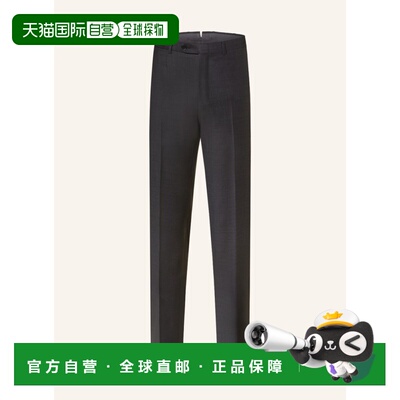 香港直邮ZEGNA 男士休闲裤 100083227914000 CO 灰色 Trousers