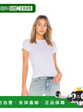 香港直邮VINCE 女士 基础款水手领T恤 VR59183107