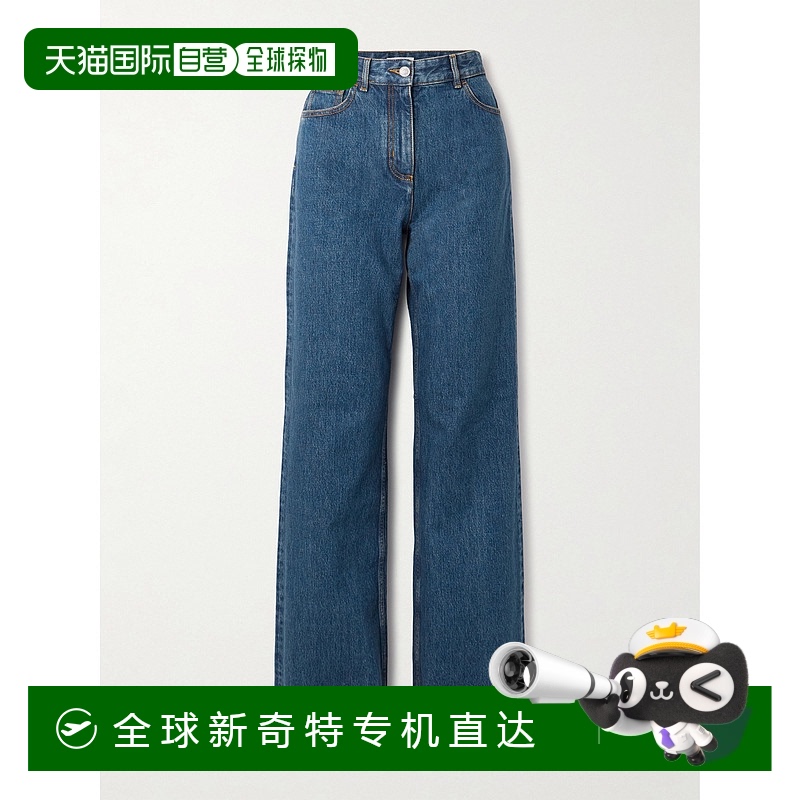 香港直邮潮奢 Bally 巴利 女士 牛仔长裤 L4BA523FD牛仔裤阔腿裤