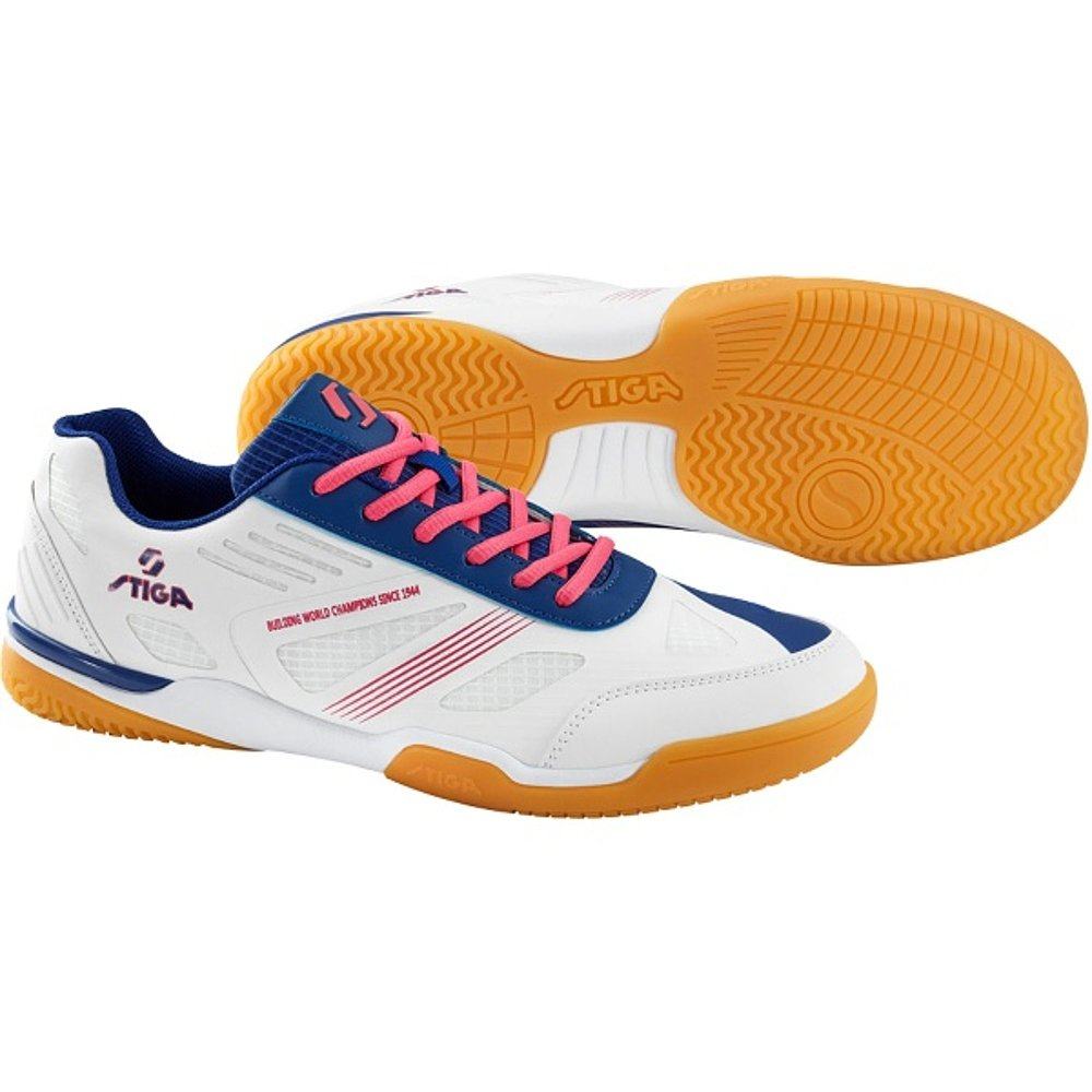 日本直邮STIGA STIGA 鞋 CN-II 白色海军乒乓球鞋 CS9571