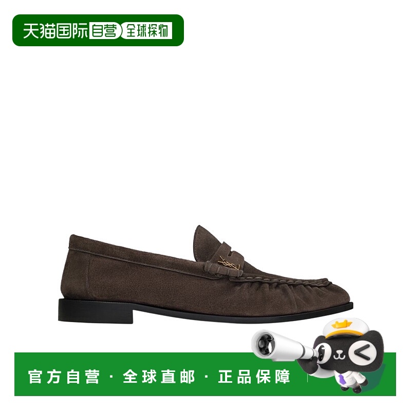 香港直邮Saint Laurent LE LOAFER绒面革便士乐福鞋 8394712W5AC