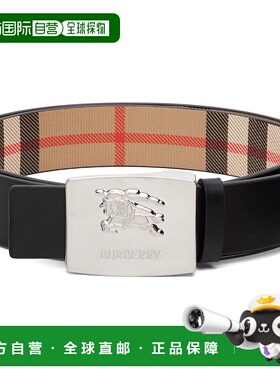 1h可退 香港直邮潮奢 Burberry 巴宝莉 男士 黑色 & 驼色 Square