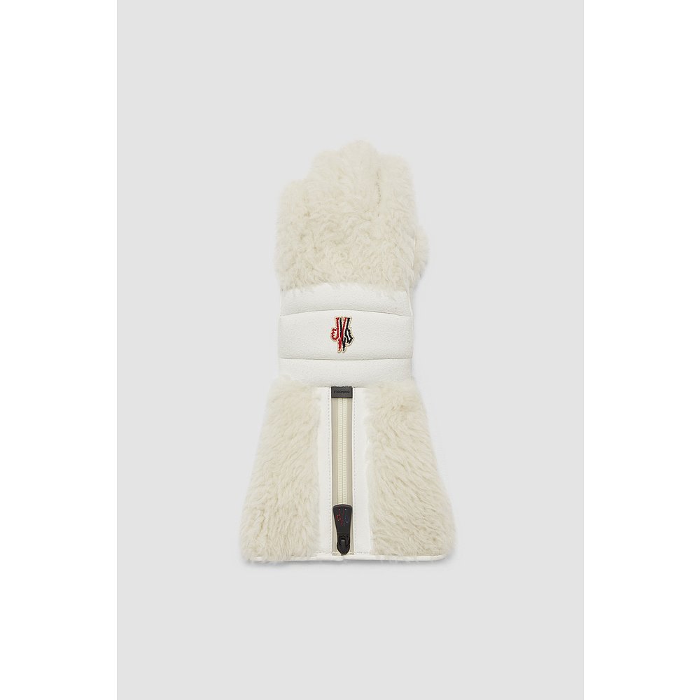 MONCLER(盟可睐)24新品 羊毛皮手套