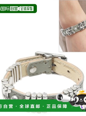 韩国直邮OUR LEGACY WAVE 手镯 Pomice 灰色流苏小牛皮 (A4258WP)