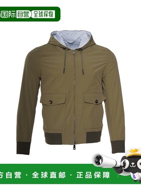 自营 kitonKired Jeff棉质双面连帽轻便夹克-灰色、绿色、橄榄色