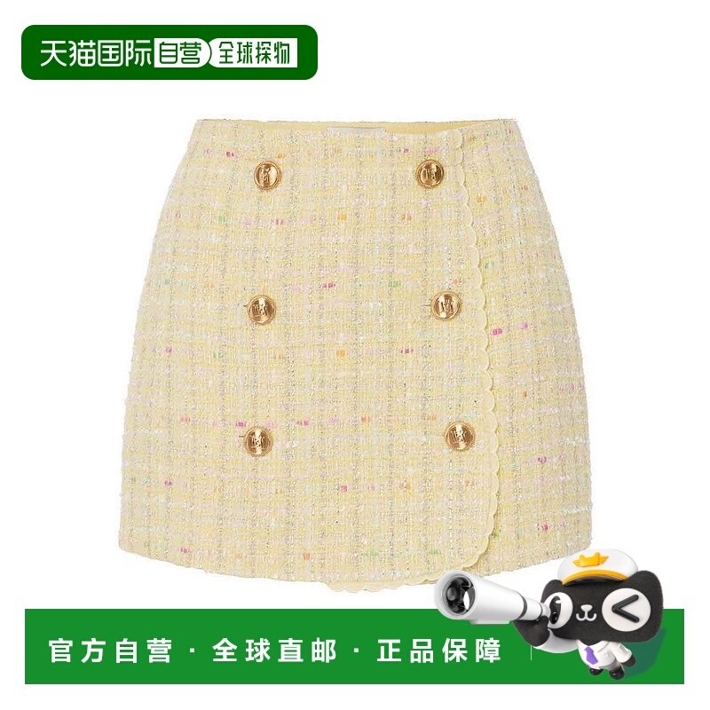 香港直邮ELISABETTA FRANCHI女士半身裙GO11652E2DC7短裙包臀裙