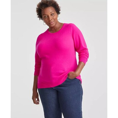 美国直邮Charter Club 大码 100 羊绒圆领毛衣 女装 女士精品