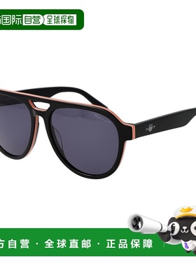 自营Gant Acetate Men's Sunglasses - black 美国奥莱直发