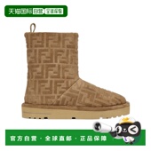 Women 1h可退 crov Chic 雪地靴 香港直邮FENDI Apres