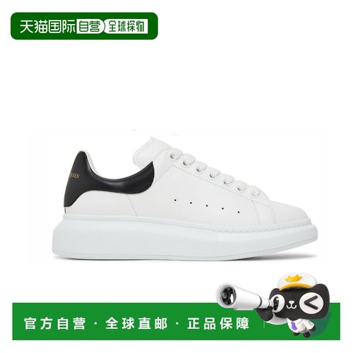 香港直邮Alexander McQueen亚历山大麦昆Oversized男款黑尾低帮时