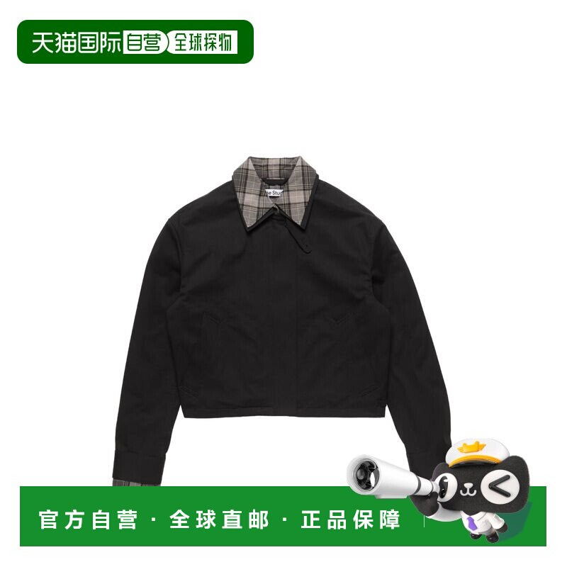 香港直邮ACNE STUDIOS 女士夹克 A90742900 AW2026 黑色图片